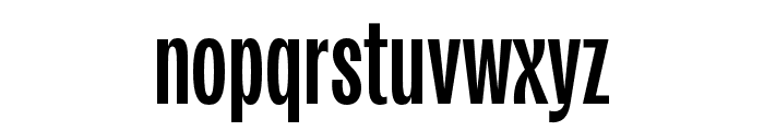 Kensington Compressed Demi Font LOWERCASE