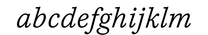 Kepler 3 VF Default Italic Font LOWERCASE