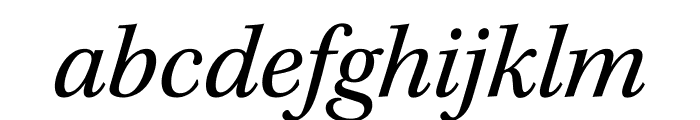 Kepler Std Extended Italic Font LOWERCASE