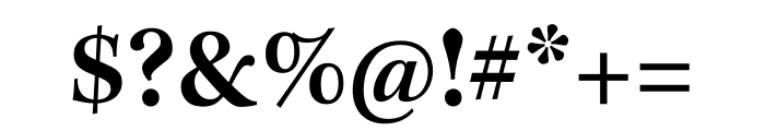 Kepler Std Semibold Extended Font OTHER CHARS