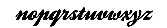 Kestrel Script Regular Font LOWERCASE