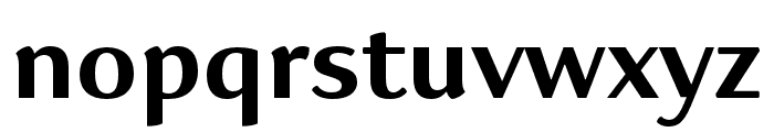 Kigelia Adlam Bold Font LOWERCASE