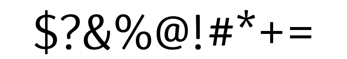 Kigelia Adlam Regular Font OTHER CHARS