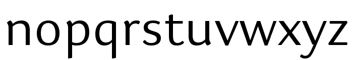 Kigelia Adlam Regular Font LOWERCASE