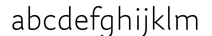 Kigelia Arabic Light Font LOWERCASE