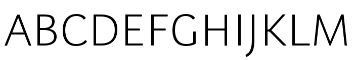 Kigelia LGC Light Font UPPERCASE