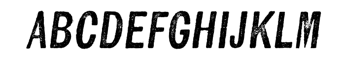 Kiln Serif Regular Italic Font LOWERCASE