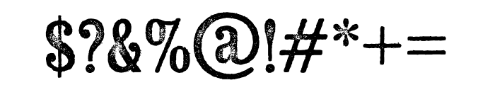 Kiln Serif Regular Font OTHER CHARS