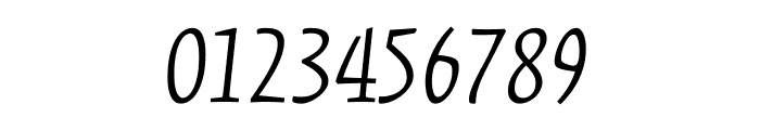 Kinesis Pro 3 Light Italic Font OTHER CHARS