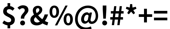 Kinto Sans Bold Font OTHER CHARS