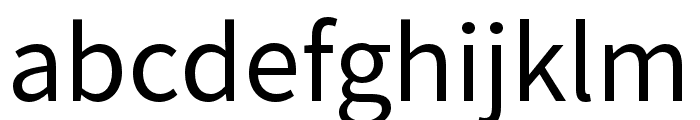Kinto Sans Regular Font LOWERCASE