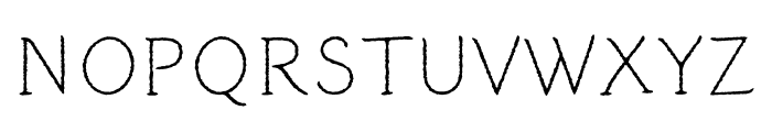 Kinuta Shin Enpitsu Italic StdN B Font UPPERCASE