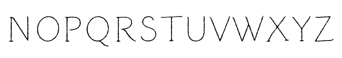 Kinuta Shin Enpitsu Italic StdN F Font UPPERCASE