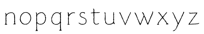 Kinuta Shin Enpitsu Italic StdN F Font LOWERCASE