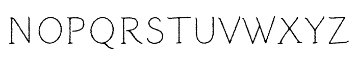 Kinuta Shin Enpitsu Italic StdN HB Font UPPERCASE