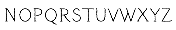 Kinuta Shin Enpitsu StdN 2B Font UPPERCASE