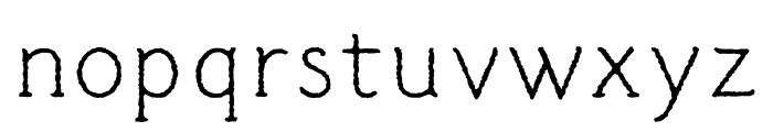 Kinuta Shin Enpitsu StdN 2B Font LOWERCASE