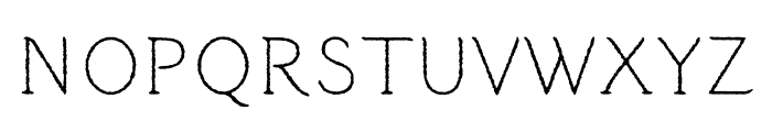 Kinuta Shin Enpitsu StdN B Font UPPERCASE