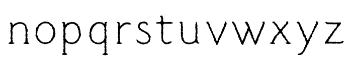 Kinuta Shin Enpitsu StdN B Font LOWERCASE