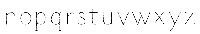 Kinuta Shin Enpitsu StdN H Font LOWERCASE