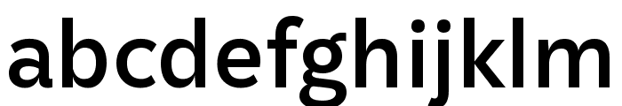 Kit Sans Medium Font LOWERCASE