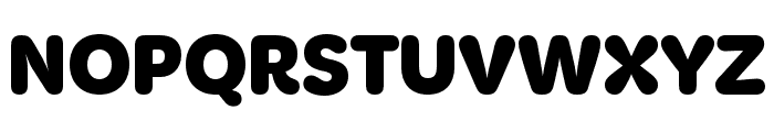 KitRounded Black Font UPPERCASE