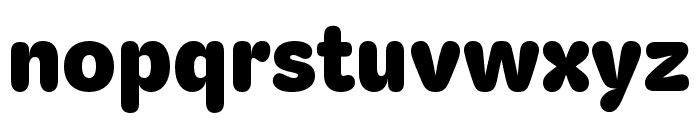 KitRounded Black Font LOWERCASE