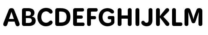 KitRounded Bold Font UPPERCASE