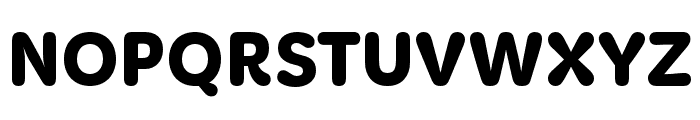 KitRounded ExtraBold Font UPPERCASE