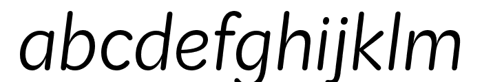 KitRounded Light Italic FONT