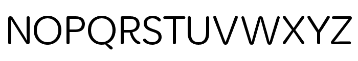 KitRounded Light Font UPPERCASE
