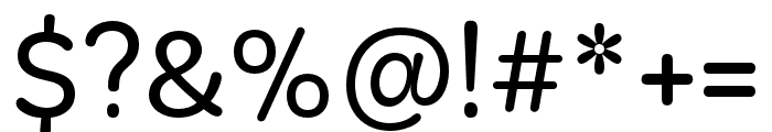 KitRounded Regular Font OTHER CHARS