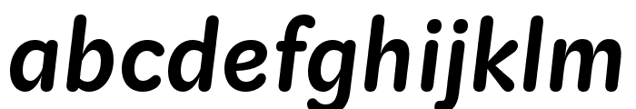KitRounded SemiBold Italic FONT