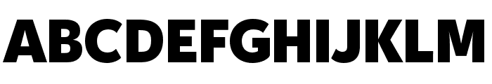 KitSans Black Font UPPERCASE
