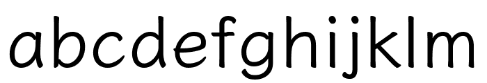 Klee One SemiBold Font LOWERCASE