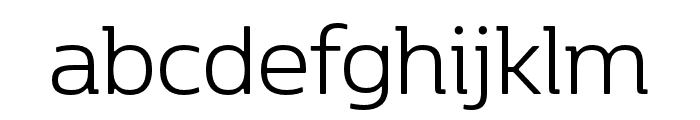 Kobenhavn Light Font LOWERCASE