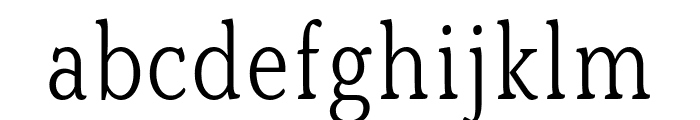 Kopius Condensed Light Font LOWERCASE