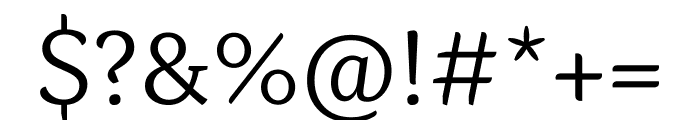 Kopius Condensed Regular Font OTHER CHARS