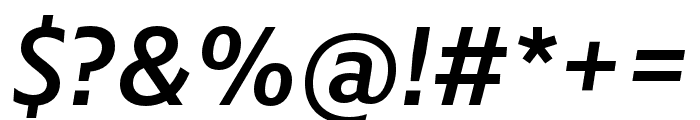 Kranto Cond Medium Normal Italic Font OTHER CHARS