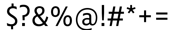 Kranto Regular Display Font OTHER CHARS