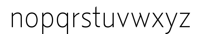Kranto Thin Normal Font LOWERCASE