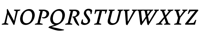 Kristal Medium Italic Font UPPERCASE