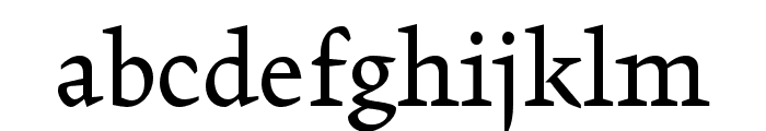 Kristal Regular Font LOWERCASE