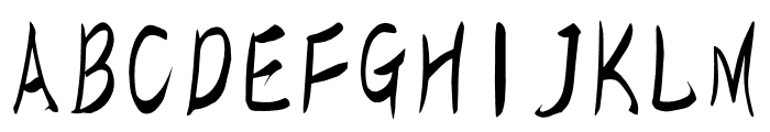 KsoShinryuSou Regular Font UPPERCASE