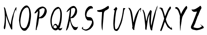 KsoShinryuSou Regular Font UPPERCASE