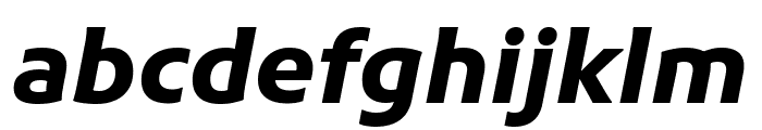 Kufam Bold Italic Font LOWERCASE