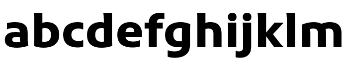 Kufam Bold Font LOWERCASE