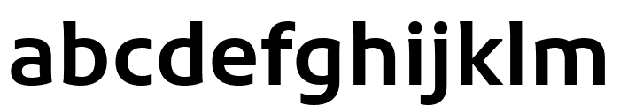 Kufam Semibold Font LOWERCASE