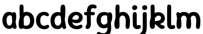 KunKun Arabic Bold Font LOWERCASE