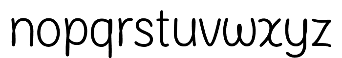 KunKun Arabic Light Font LOWERCASE